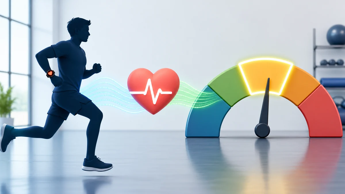 Target Heart Rate Calculator visual guide showing key inputs and estimated results